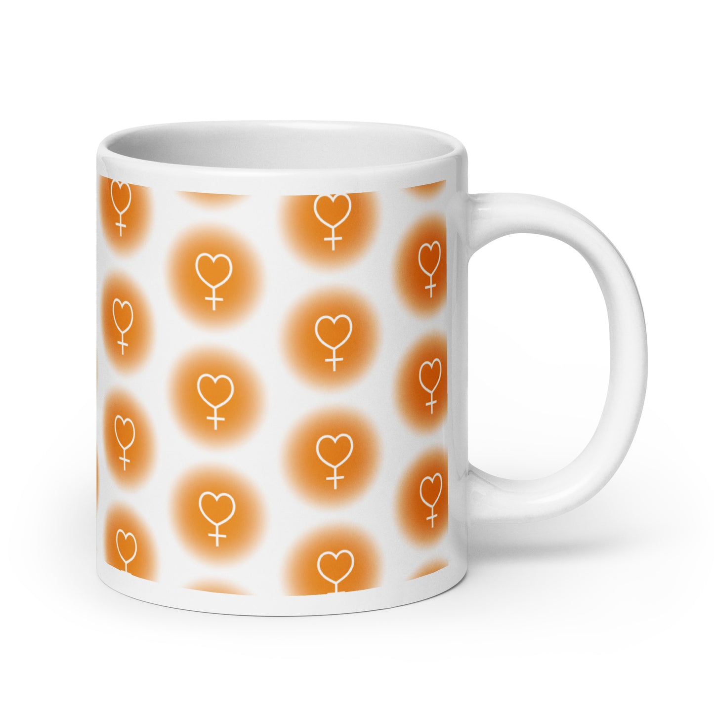 Sailor Venus Symbol White glossy mug (Sailor Moon)