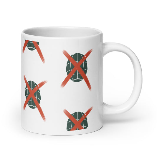 Bakugou Dynamite Symbol White glossy mug (My Hero Academia)