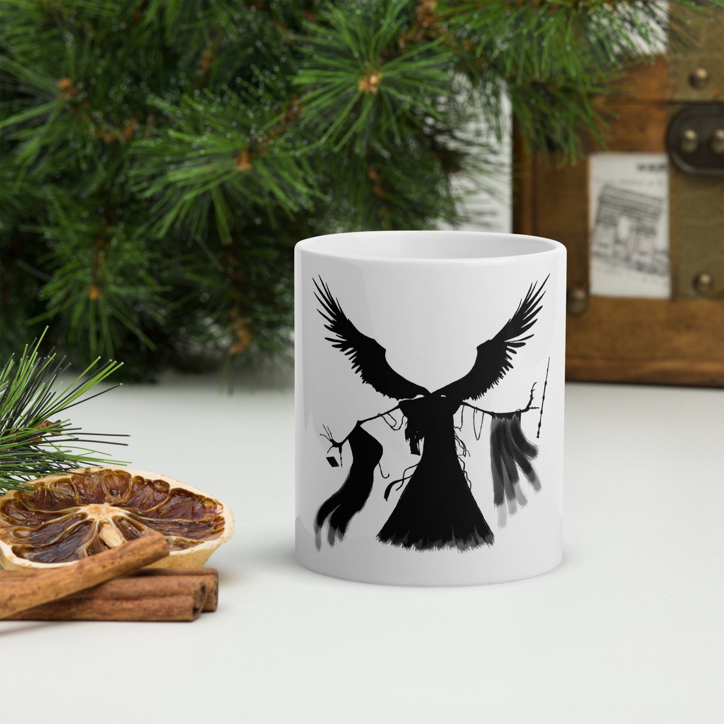 Death White glossy mug (Harry Potter)