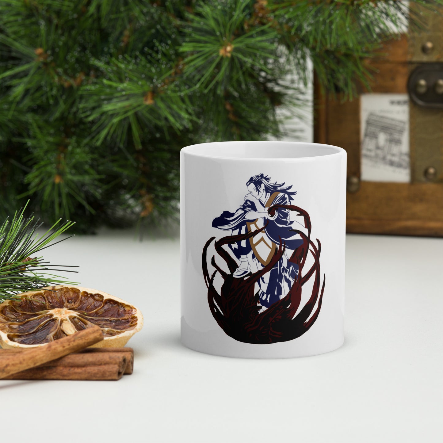 Geto White glossy mug (Jujutsu Kaisen)